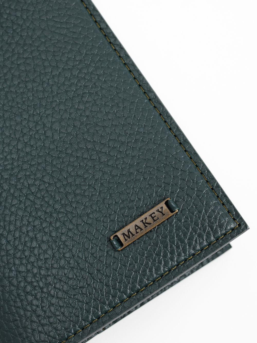 Обложка для паспорта с карманами «Классика». Цвет зелёный