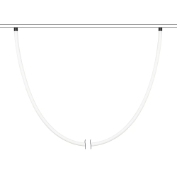 Светильник MAG-FLEX-TUBE-ELASTIC-L5000-70W Day4000 (BK, 360 deg, 48V) (Arlight, IP20 Металл, 3 года) 035385