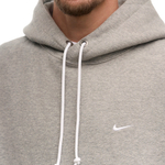 Худи Nike Solo Swoosh Fleece Hoodie "Grey"
