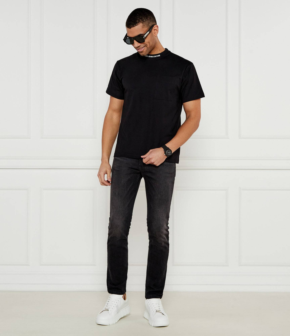 Футболка Versace Jeans Couture - черный(78GAHE03CJ00E)