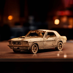 Деревянный конструктор Черная Кобра (Lemmo)