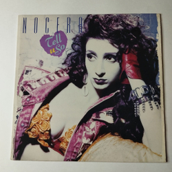 Винтажная виниловая пластинка LP Nocera Tell U So (USA 1987) Maxi Single