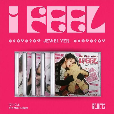Альбом (G)I-DLE - I FEEL 6th Mini Album JEWEL CASE 5 Version SET