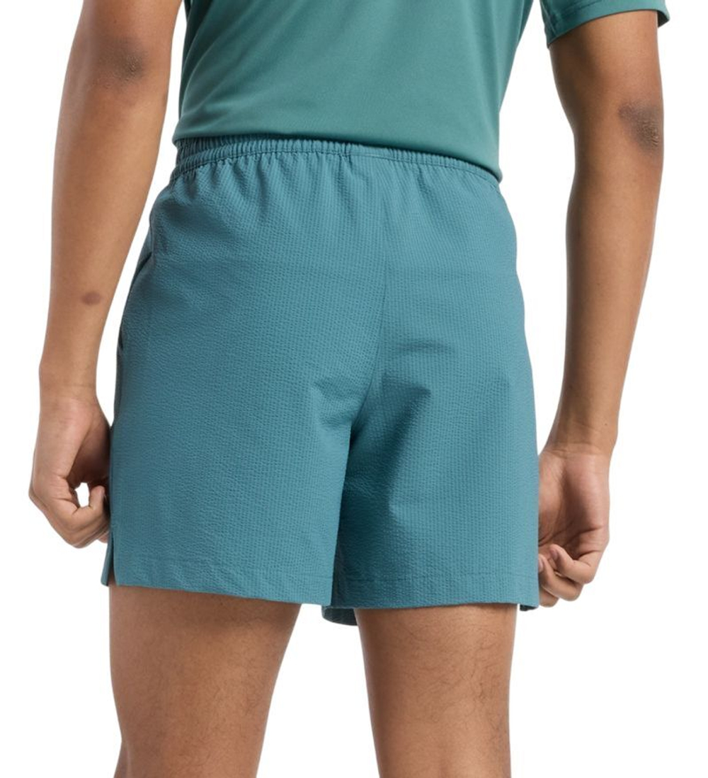 Мужские теннисные шорты New Balance Tournament Seersucker - зеленые