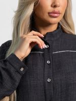 Платье-рубашка Долли (черное) П15482-10М LT Collection