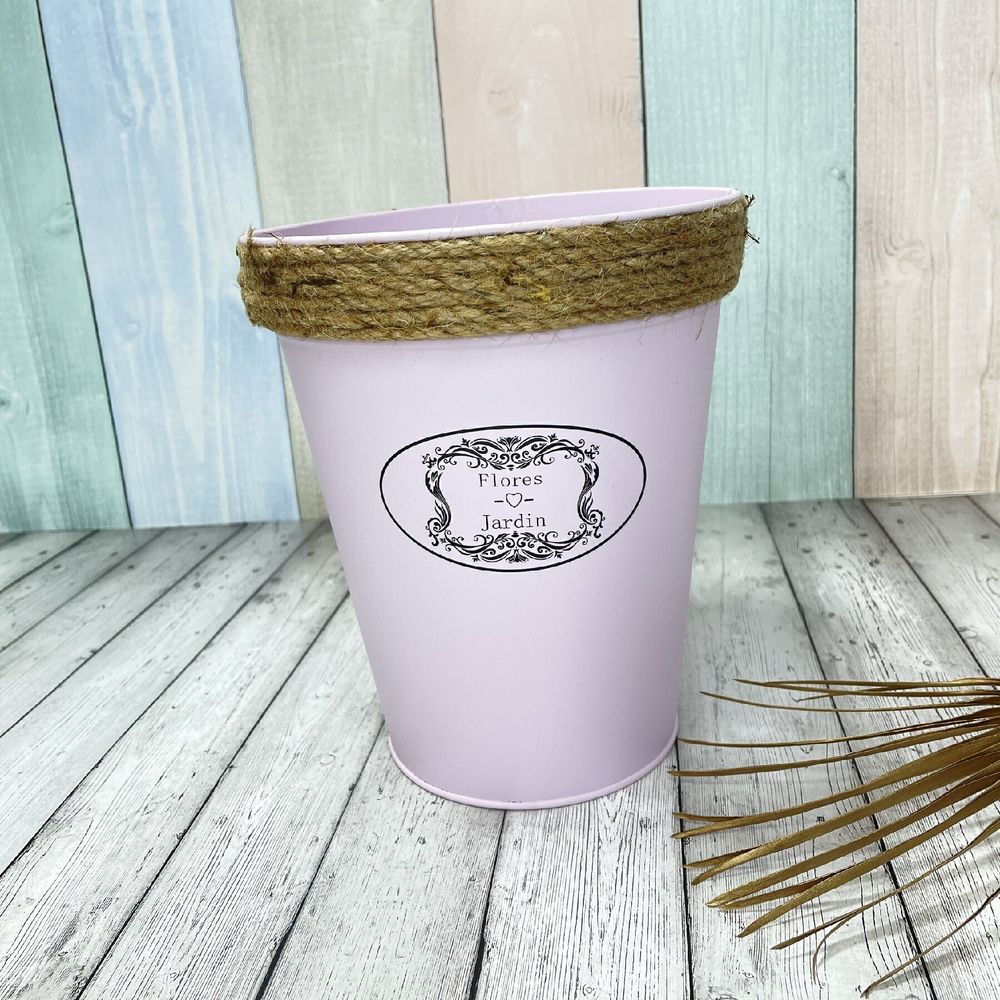 &quot;Ведро&quot; металл &quot;Flowers jardin&quot; 15*18