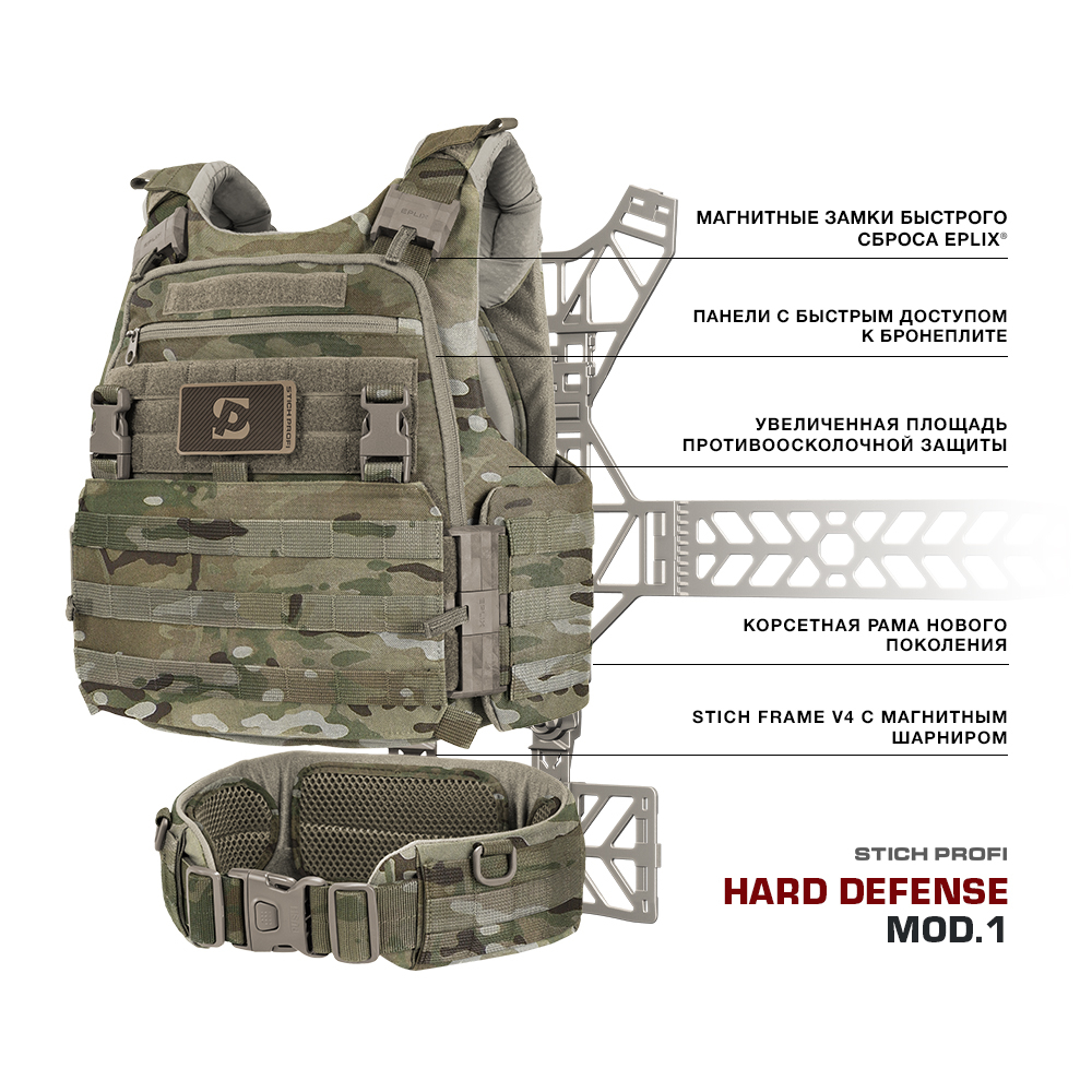 Комплект противоосколочный Hard Defense Stich Profi