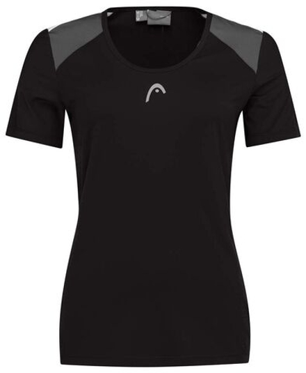 Женская теннисная футболка Head Club 22 Tech T-Shirt W - black