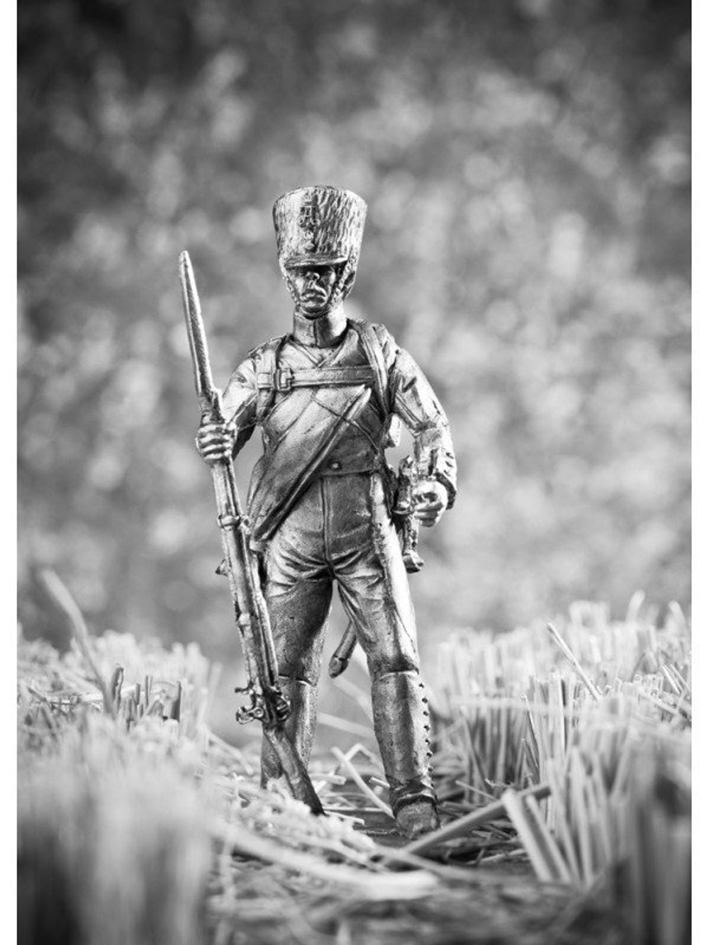 Оловянный солдатик Стрелок батальона Великой княгини Екатерины Павловны, 1812-1814