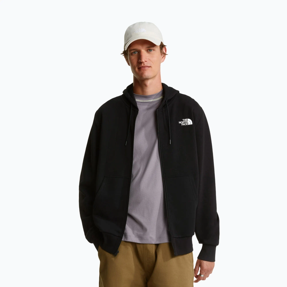 Толстовка The North Face Simple Dome Light Regular Full Zip Hooded black