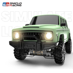 Радиоуправляемый внедорожник Jeep зеленый c камерой 1:64 4x4 , Набор Sniclo FPV 3015 , Машина+пульт+Очки FPV обновленная модель