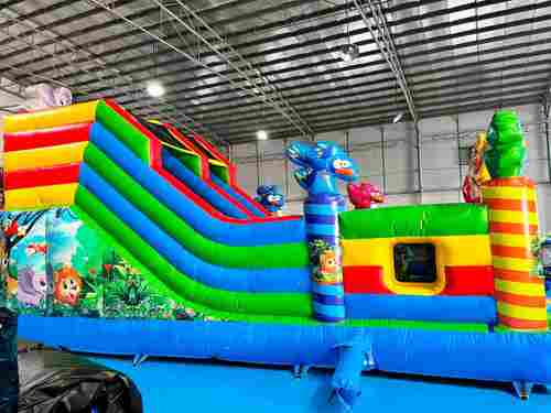 Надувной батут "Звериный мир" ПЛЮС 7*5*4.2 м