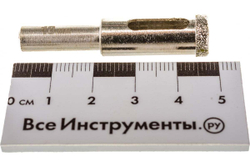 Набор алмазных трубчатых сверл с кондуктором (4-12 мм) 6 шт. Зубр 29851-H6