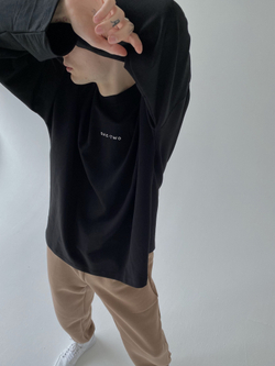 LS T-Shirt LOGO Black