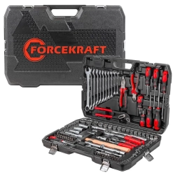 Набор инструментов 124пр. 1/4'', 1/2''(6гр.)(4-32мм) FORCEKRAFT FK-41241-5