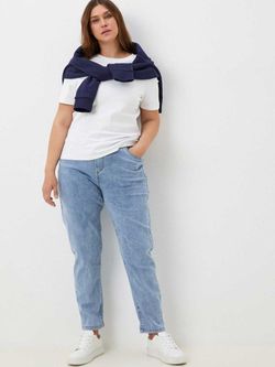 Джинсы на резинке