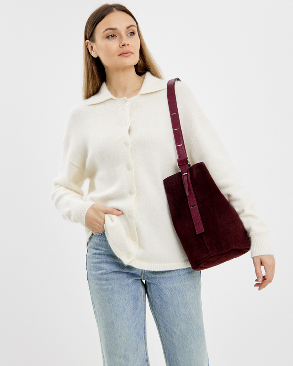 Сумка 558 15 бордовый