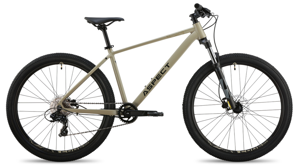 Велосипед Aspect Nickel 27.5 (2026) (M (18"), Бежевый)