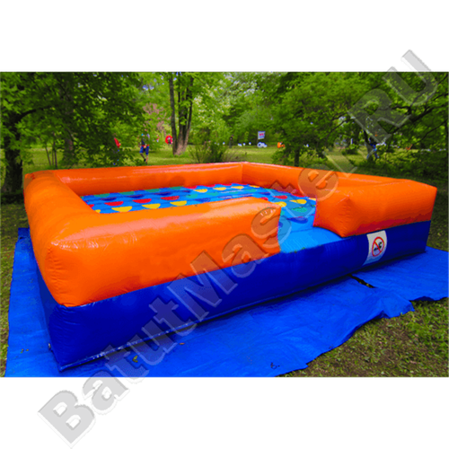 Интерактивная надувная игра "Твистер" 5*5*0.5 м, без подкачки