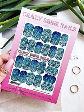 Пленки для маникюра Crazy shine Nails #004