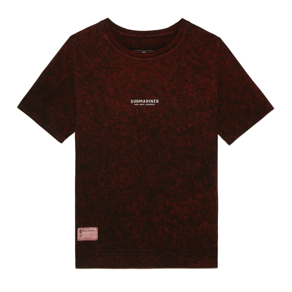 Rusty TSHRT New Wave logo Red