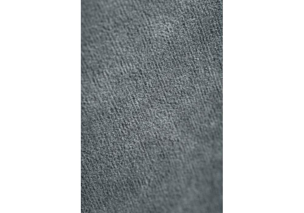 Стул на металлокаркасе Woodville Гутрид ромбы сзади без складок серый, черный, ножки черные