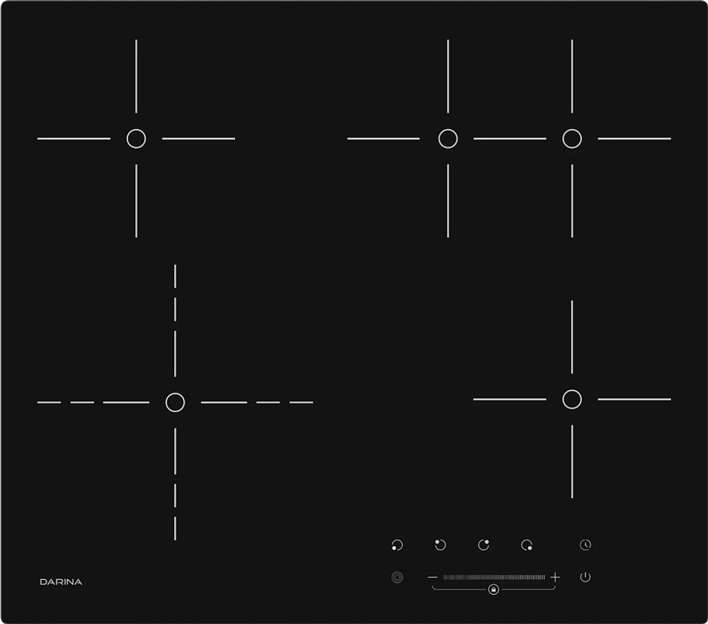 Встраиваемая электрическая варочная панель Darina PL E329 B