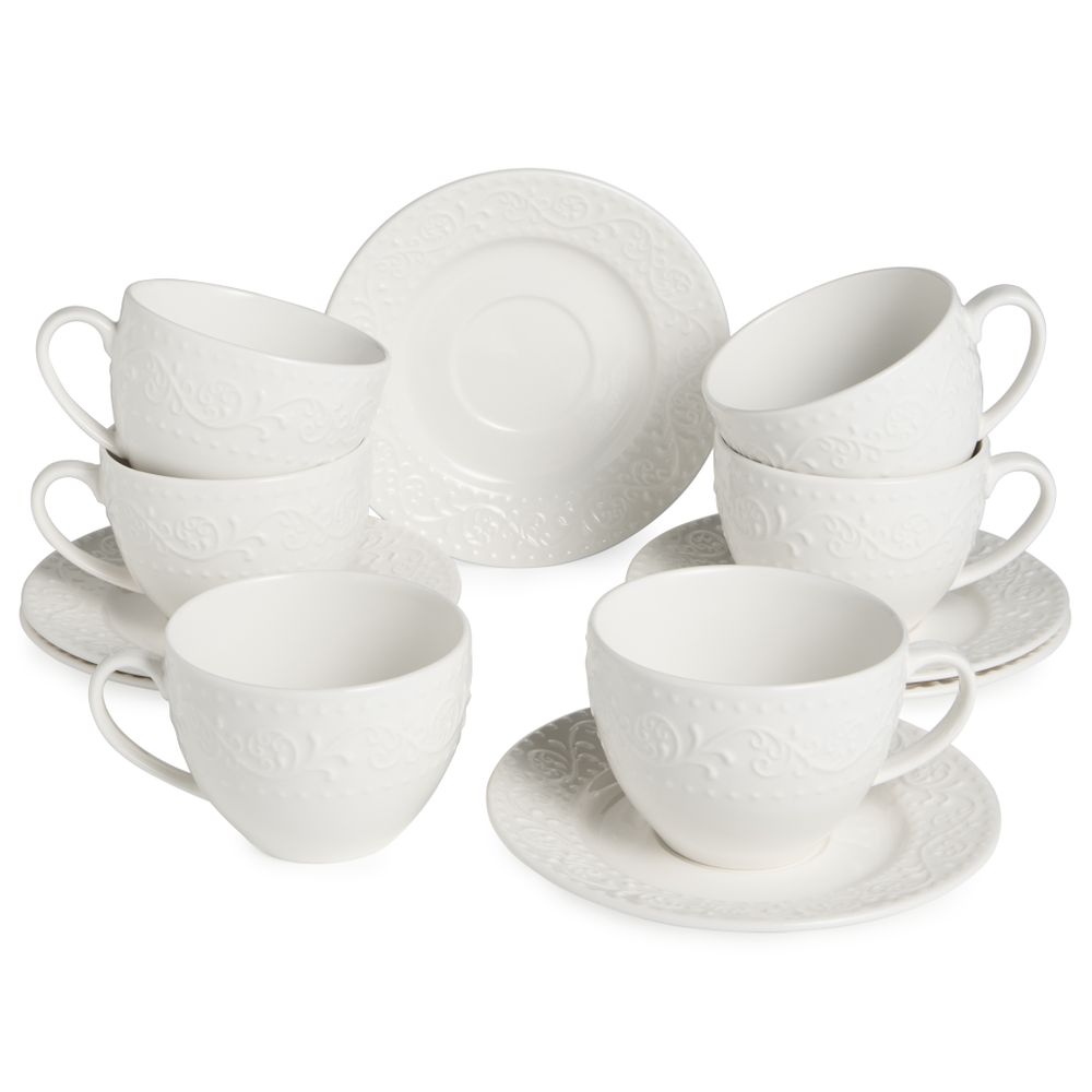 ЧАЙНЫЙ НАБОР LEFARD "FLORAL" НА 6 ПЕР. 12 ПР. 250 МЛ (КОР=4НАБ.)