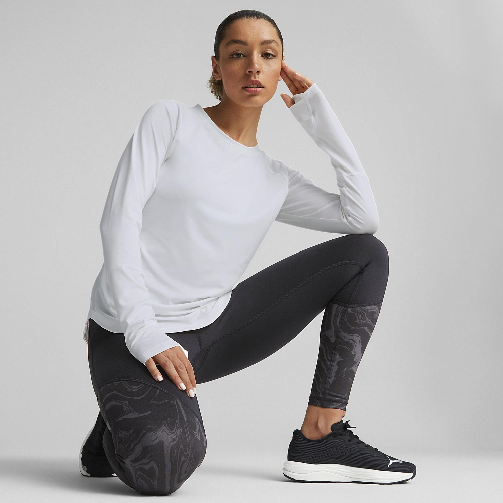 Женский лонгслив PUMA RUN CLOUDSPUN LS TEE W