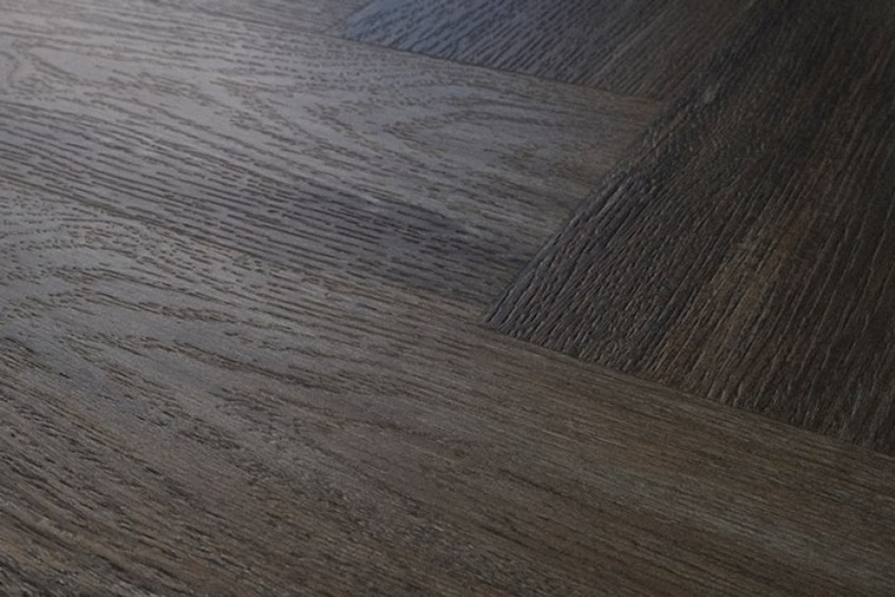 Кварц-винил SPC Floor Factor Herringbone 5 мм Brushed Smoke Oak 2.187м2