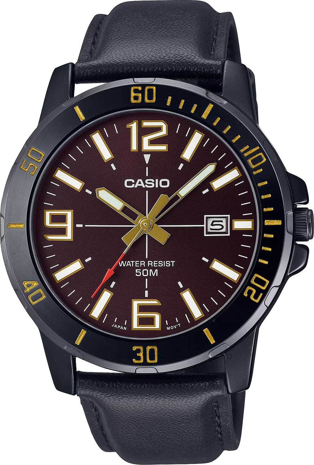 Мужские наручные часы Casio MTP-VD01BL-5B