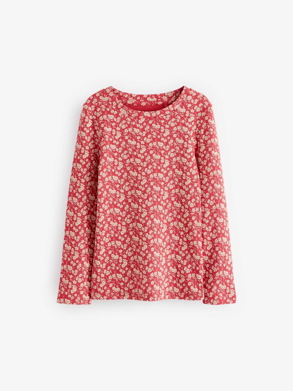 Лонгслив для девочки Next N94-121, 3 шт., Молочный, Красный