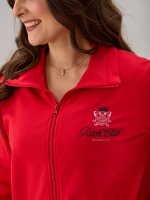 Костюм с брюками КБ-384/красный-п