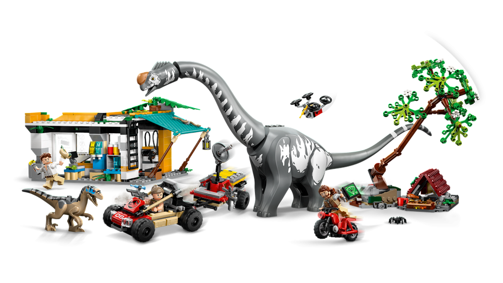 LEGO Jurassic World 76973 «Раптор и Титанозавр»