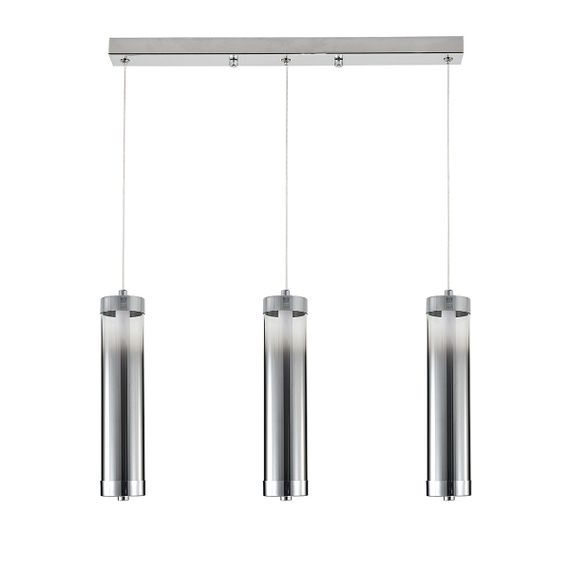 Подвесной светодиодный светильник Indigo Rilucente 11061/3P Chrome V000148L