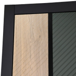 Стальная дверь "Эдинбург" с зеркалом (биометрический замок)