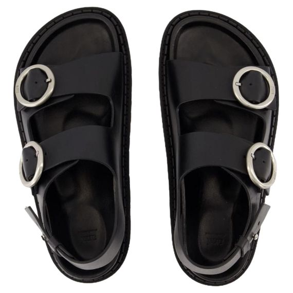 Amiparis Flat Sandal 'Black'