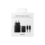 СЗУ Samsung EP-T4510 USB Type-C с функцией быстрой зарядки 45Вт, черный (EP-T4510XBEGRU)