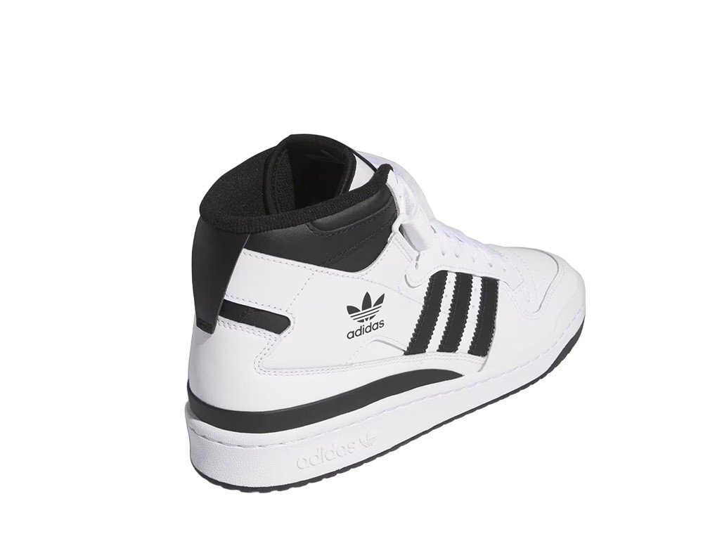 Баскетбольные кроссовки Adidas Forum Mid White shoes