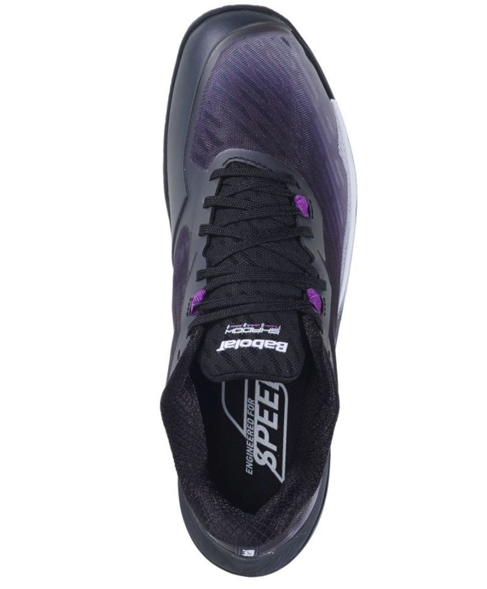 Женские кроссовки для бадминтона/сквоша Babolat Shadow Tour 5 - black/purple