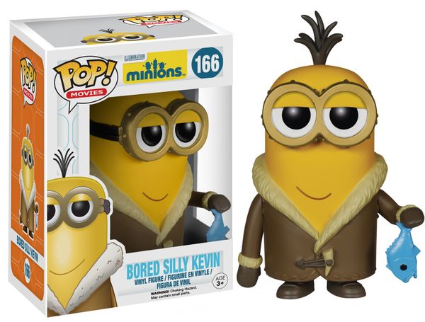Фигурка Funko Pop Миньоны - Скучающий Кевин (Bored Silly Kevin)