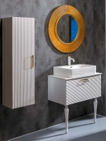 Пенал Armadi Art Vallessi Avantgarde Linea белый с золотом