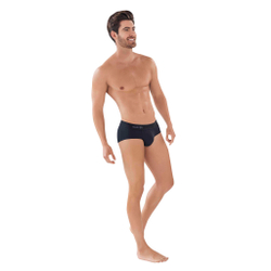 Мужские трусы брифы черные Clever CLASSIC MATCH CLASSIC BRIEF 088111
