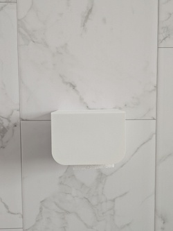 Держатель для туалетной бумаги MetaDec Flex белый