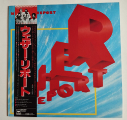 Винтажная виниловая пластинка LP Weather Report (Japan 1982) (Obi)