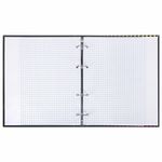 Тетрадь на кольцах А5 165х215 мм, 120 листов, твердый картон, клетка, BRAUBERG, "Anime Girl", 404711