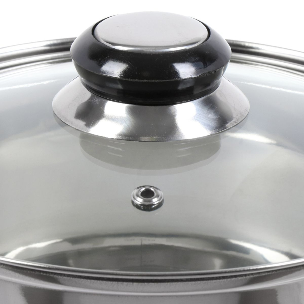 Набор посуды нерж, 6 пр, кастрюли 2, 2.9, 3.9 л, DNN1, SD-A19-6