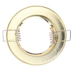Светильник встраиваемый штампованный ЭРА ST1 GD под лампу MR16 GU5.3 золото