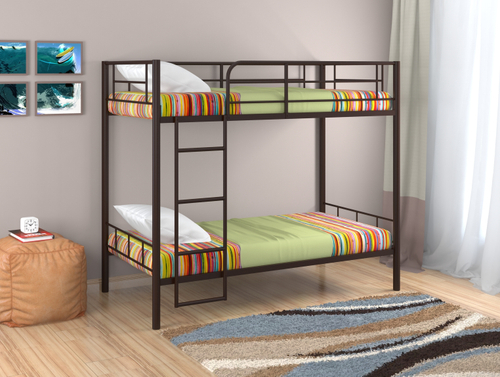 Кровать Севилья 3 коричневая