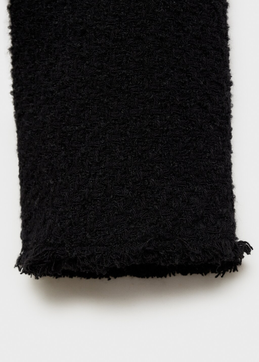 Куртка из твида с пуговицами-стразами